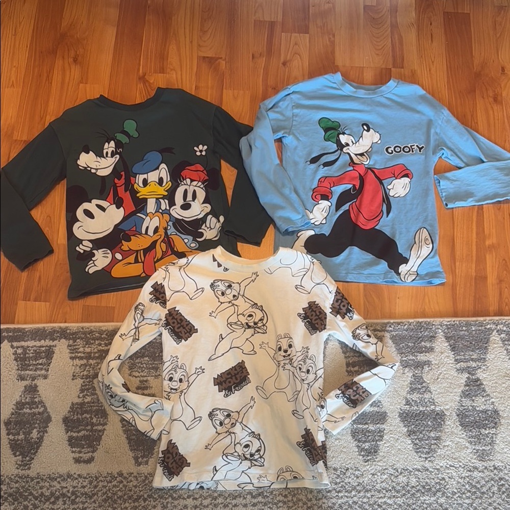 H&M Long Sleeve Character Tees